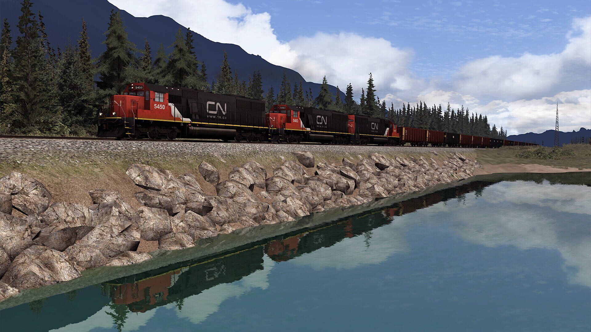 Foto do jogo Train Simulator: Canadian National SD60 Loco Add-On