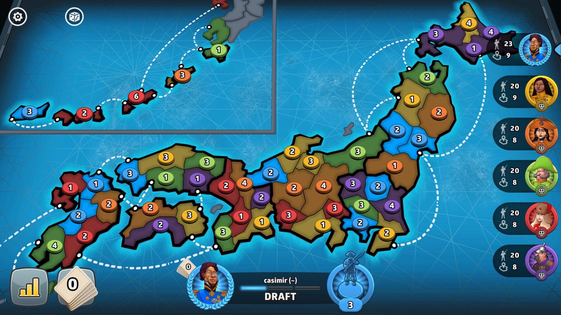Foto do jogo Risk: Global Domination - Countries & Continents 2 Map Pack