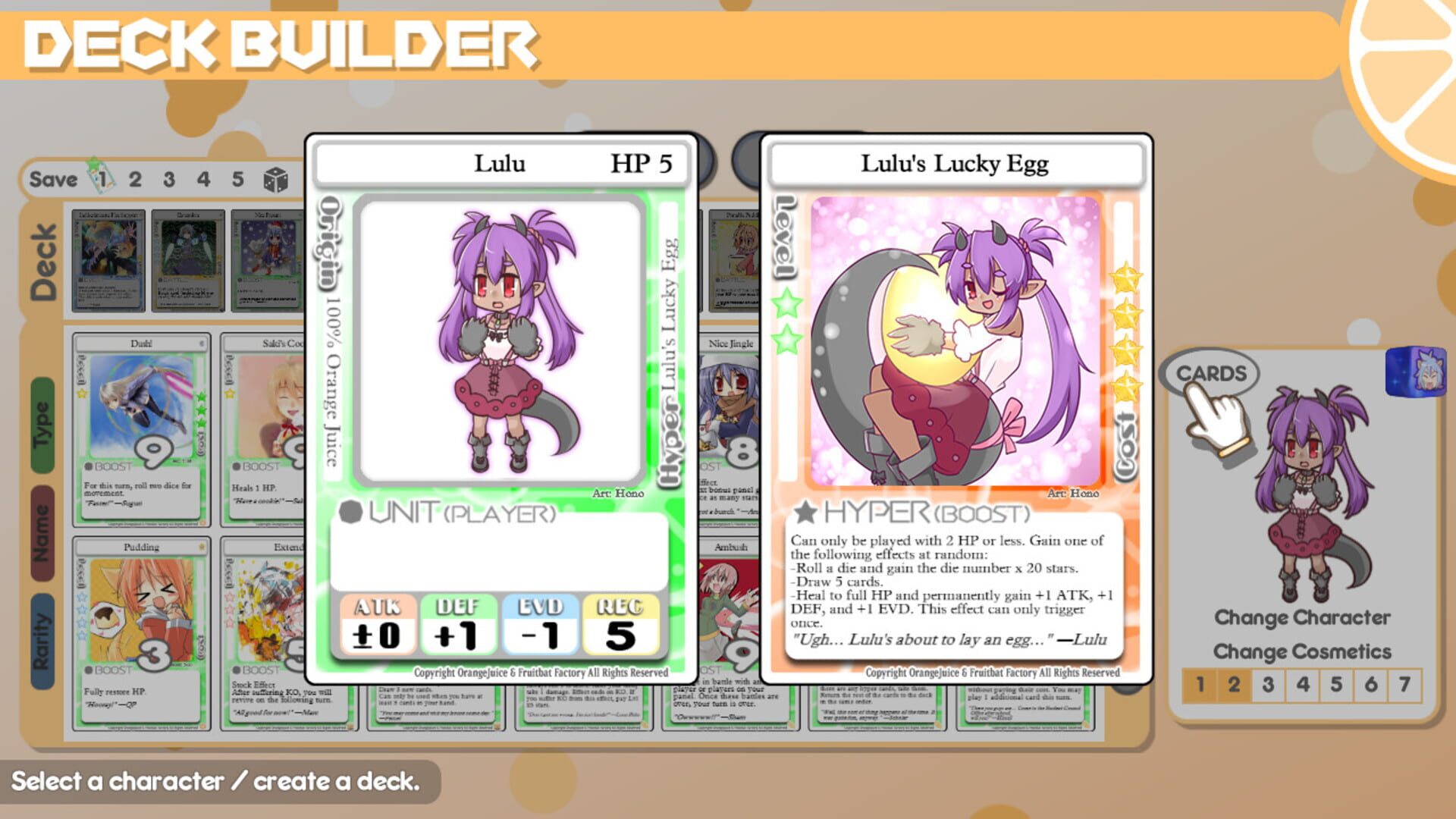 Foto do jogo 100% Orange Juice: Wanderer Pack
