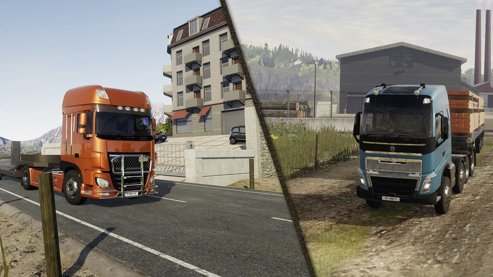 Foto do jogo Truck Driver + Hidden Places & Damage System DLC Bundle