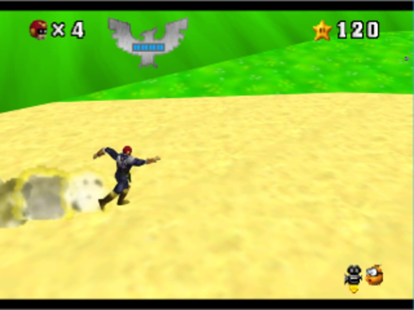 Foto do jogo Super Captain Falcon 64