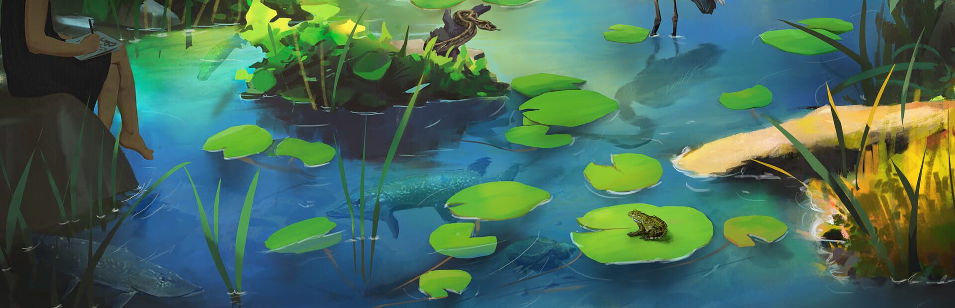 Foto do jogo Frogworld