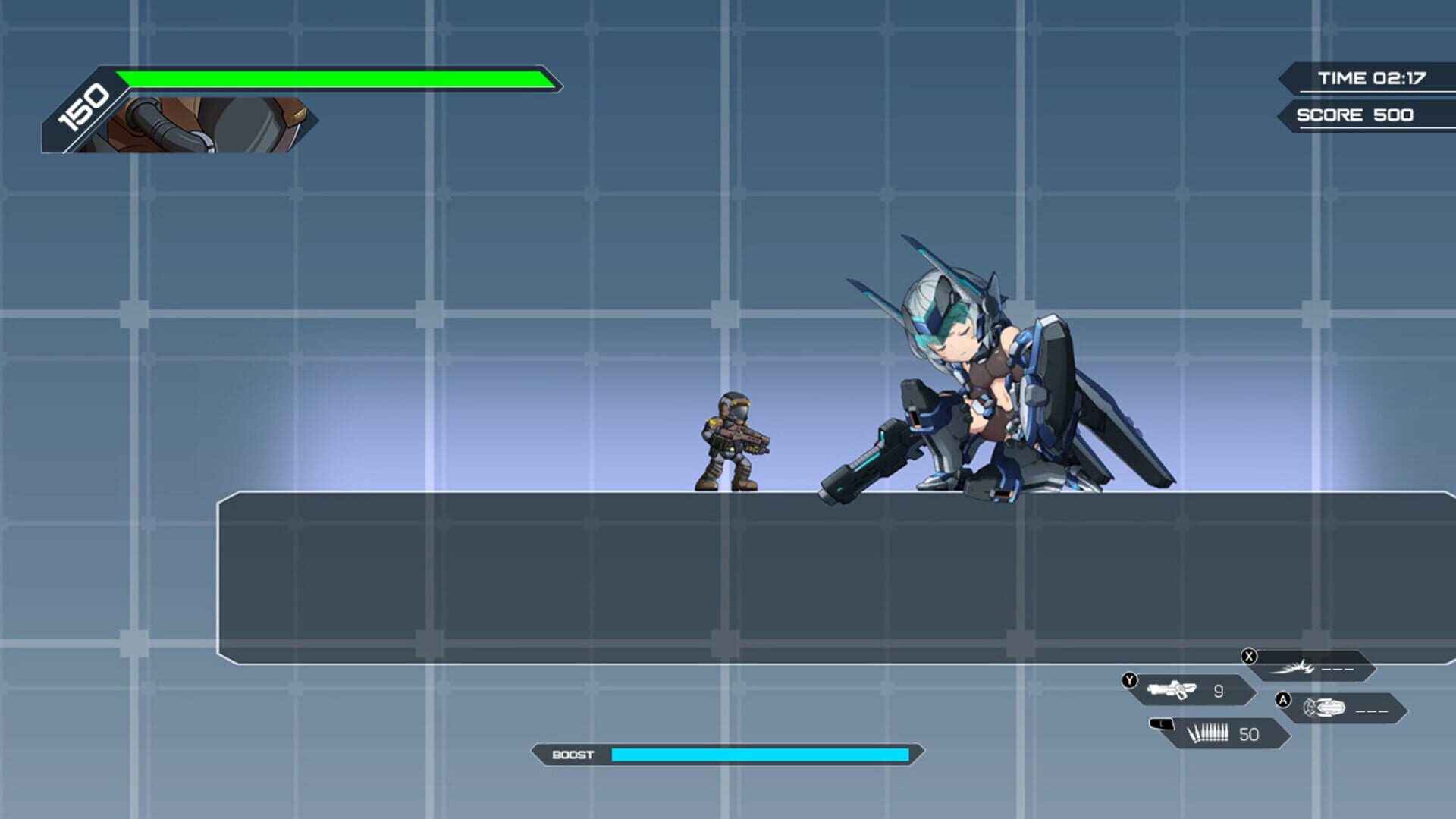 Foto do jogo Hardcore Mecha: Thunderbolt Otome
