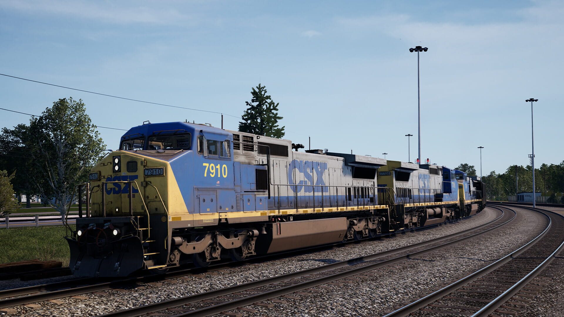 Foto do jogo Train Sim World 2: CSX C40-8W Loco