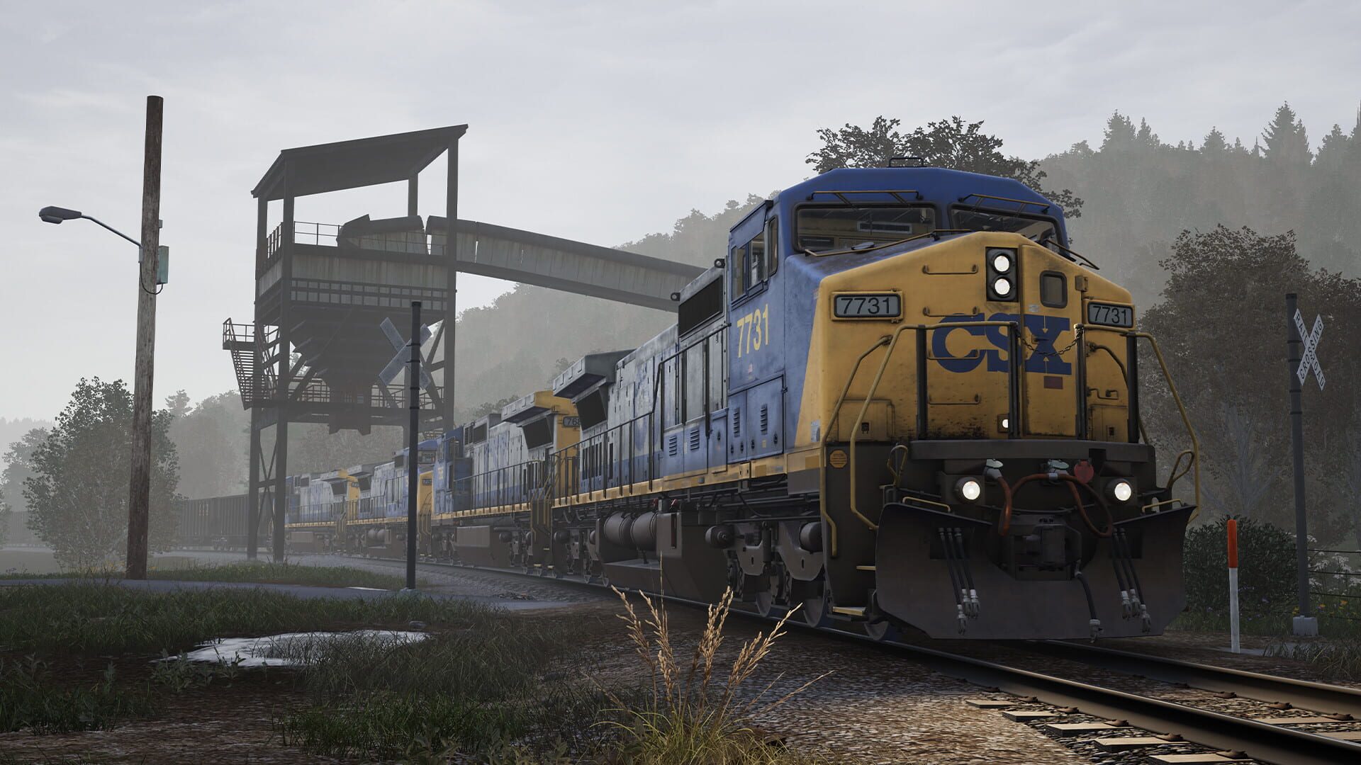 Foto do jogo Train Sim World 2: CSX C40-8W Loco