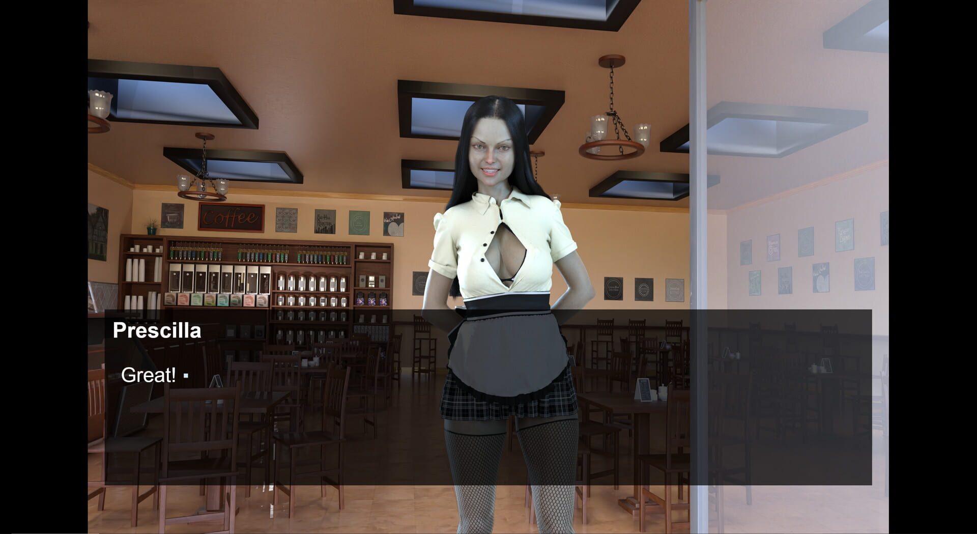Foto do jogo Coffee with Prescilla