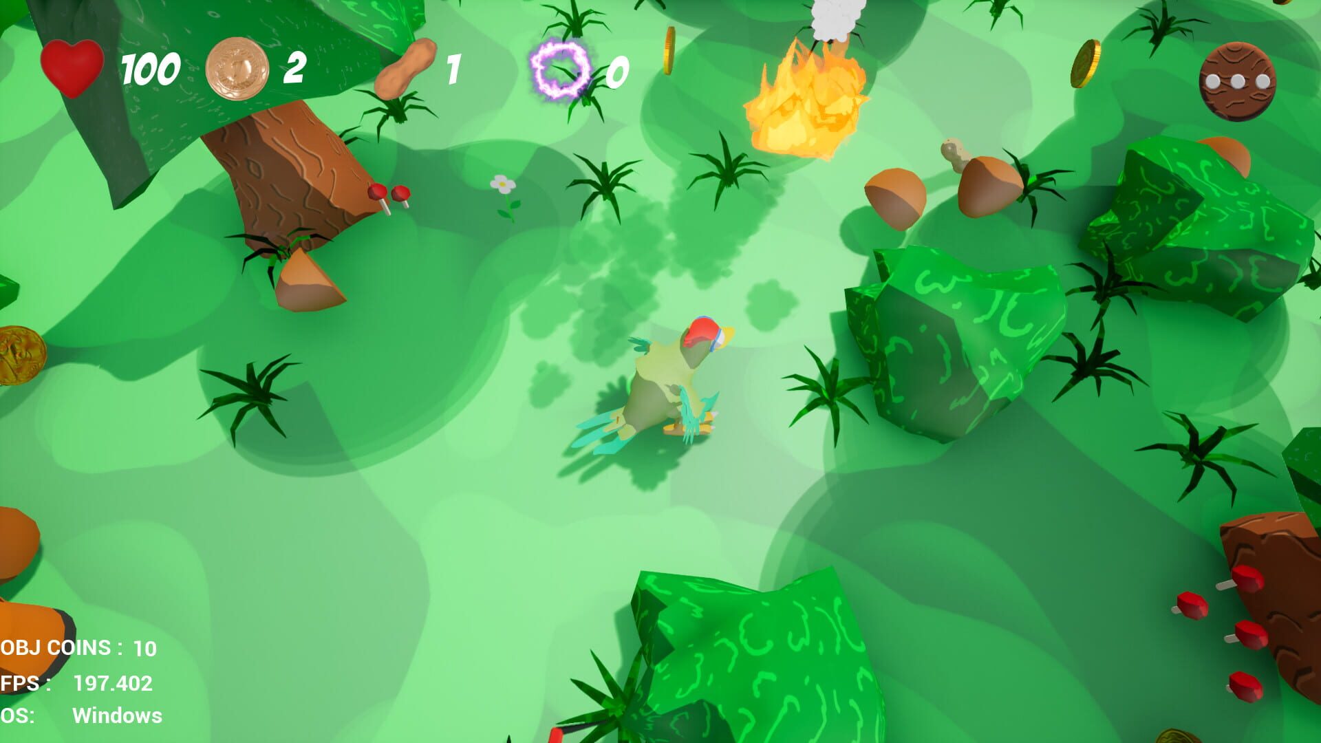 Foto do jogo Sqwark! A Nutty Adventure