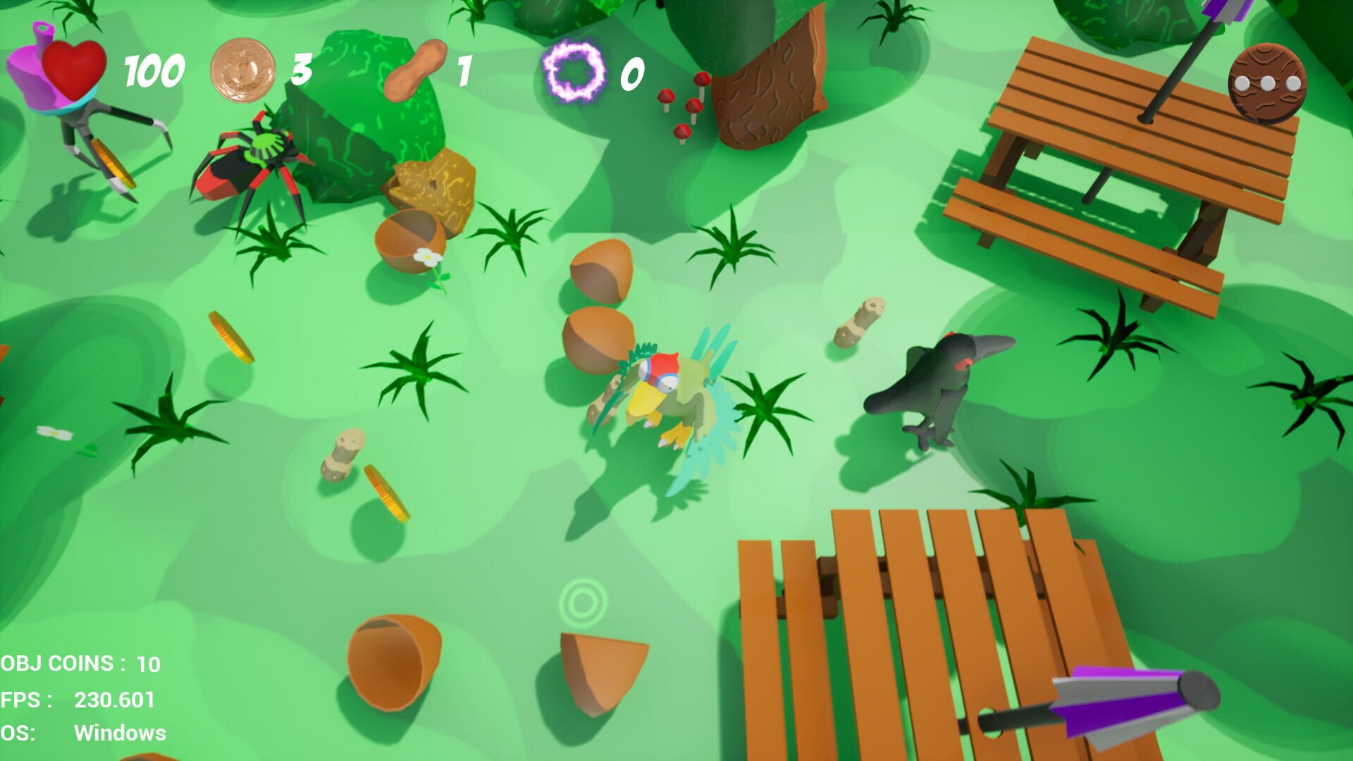 Foto do jogo Sqwark! A Nutty Adventure