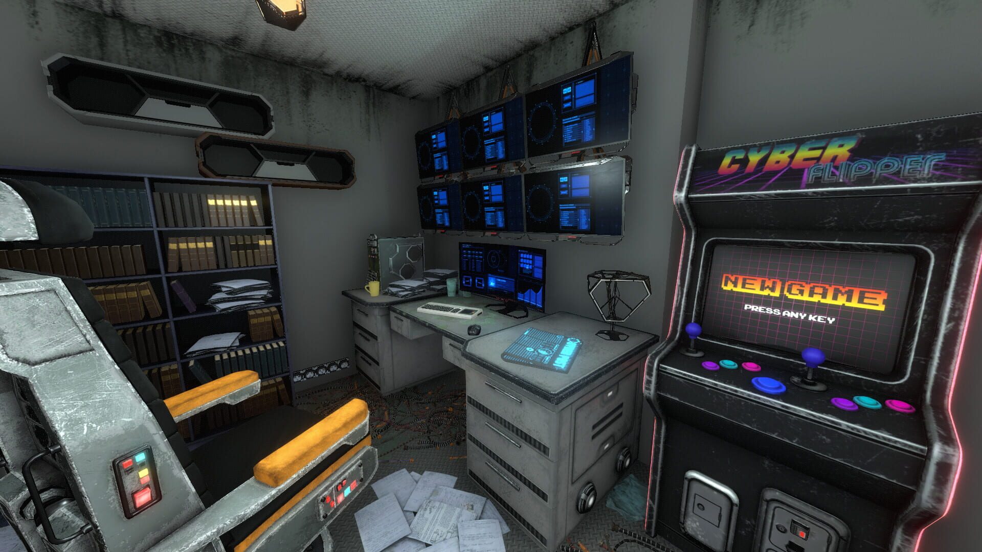 Foto do jogo House Flipper: Cyberpunk