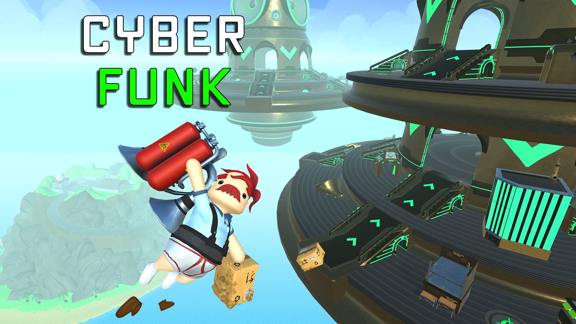 Foto do jogo Totally Reliable Delivery Service: Cyberfunk