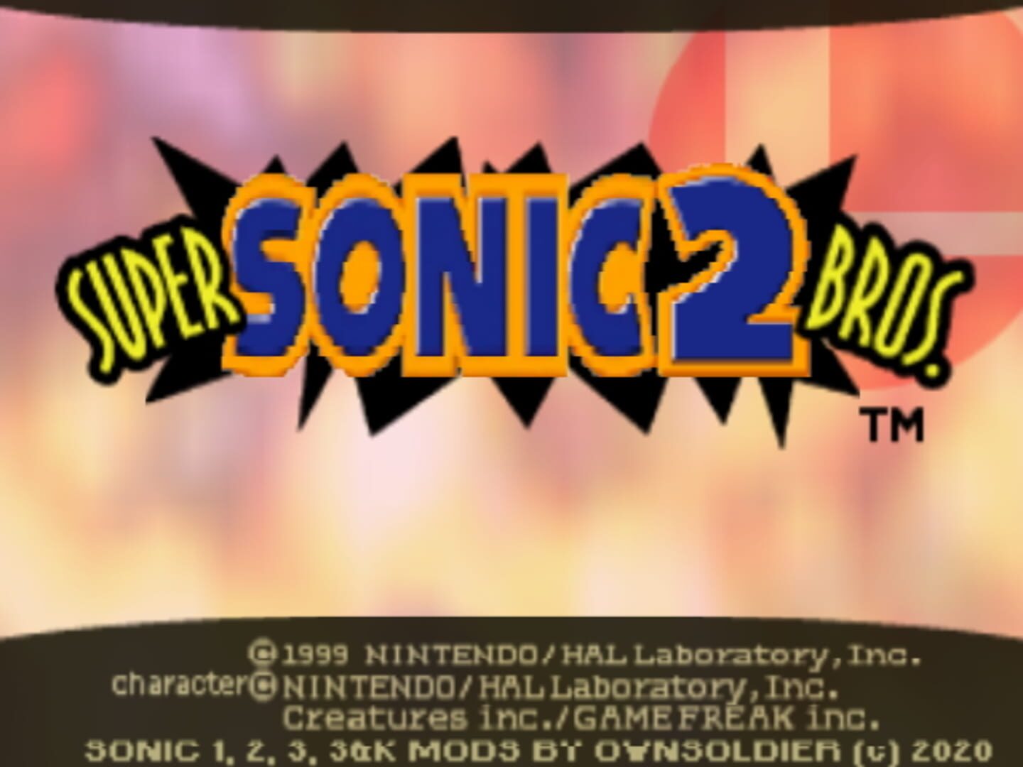 Foto do jogo Super Smash Bros. Sonic 2 Mod