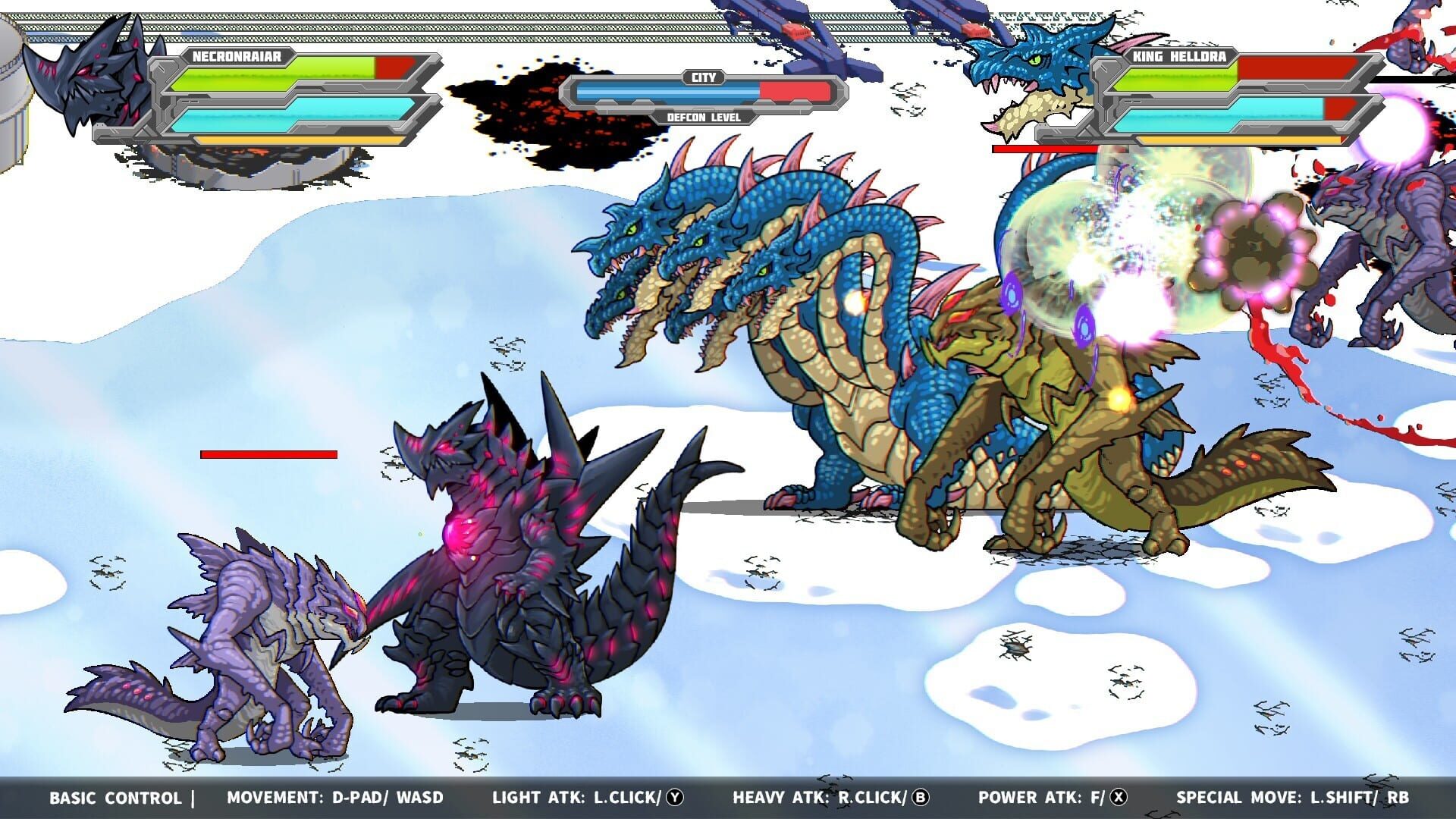 Foto do jogo Daikaiju Daikessen: Versus