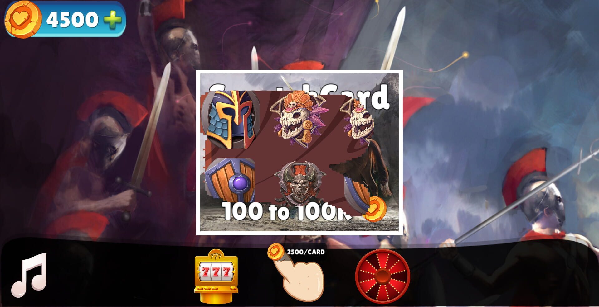 Foto do jogo Ancient Warriors Casino Jackpot