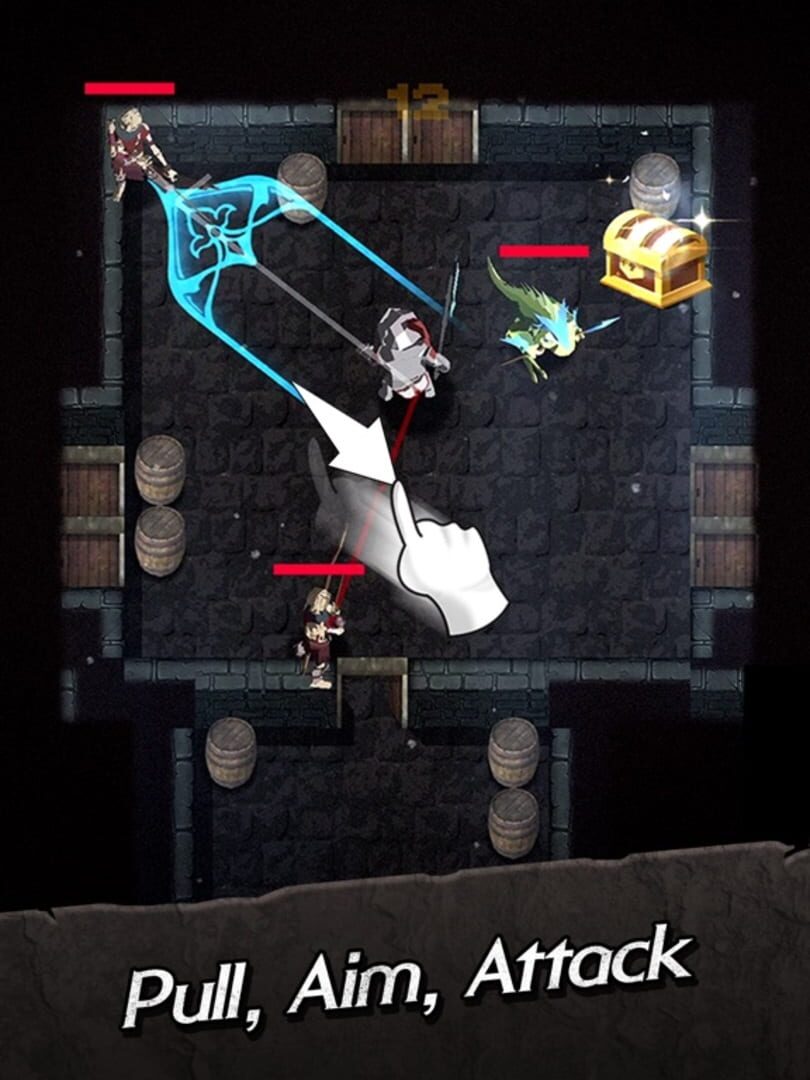 Foto do jogo Darkest Rogue: Slingshot RPG
