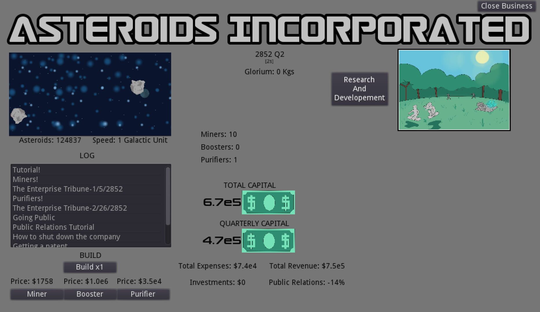 Foto do jogo Asteroids, Inc.