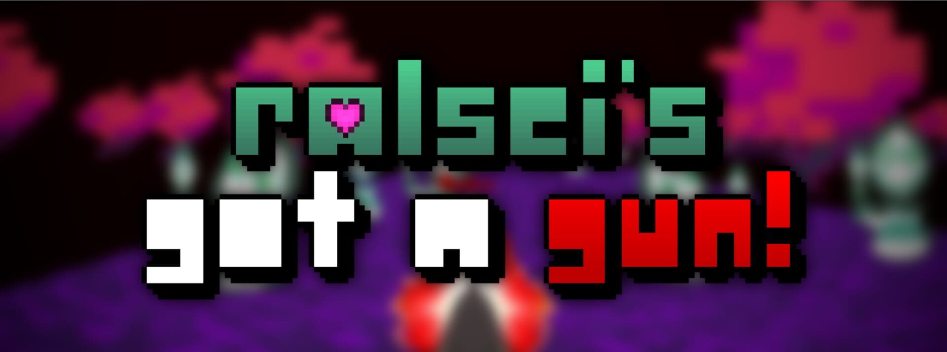 Foto do jogo Ralsei's got a gun!