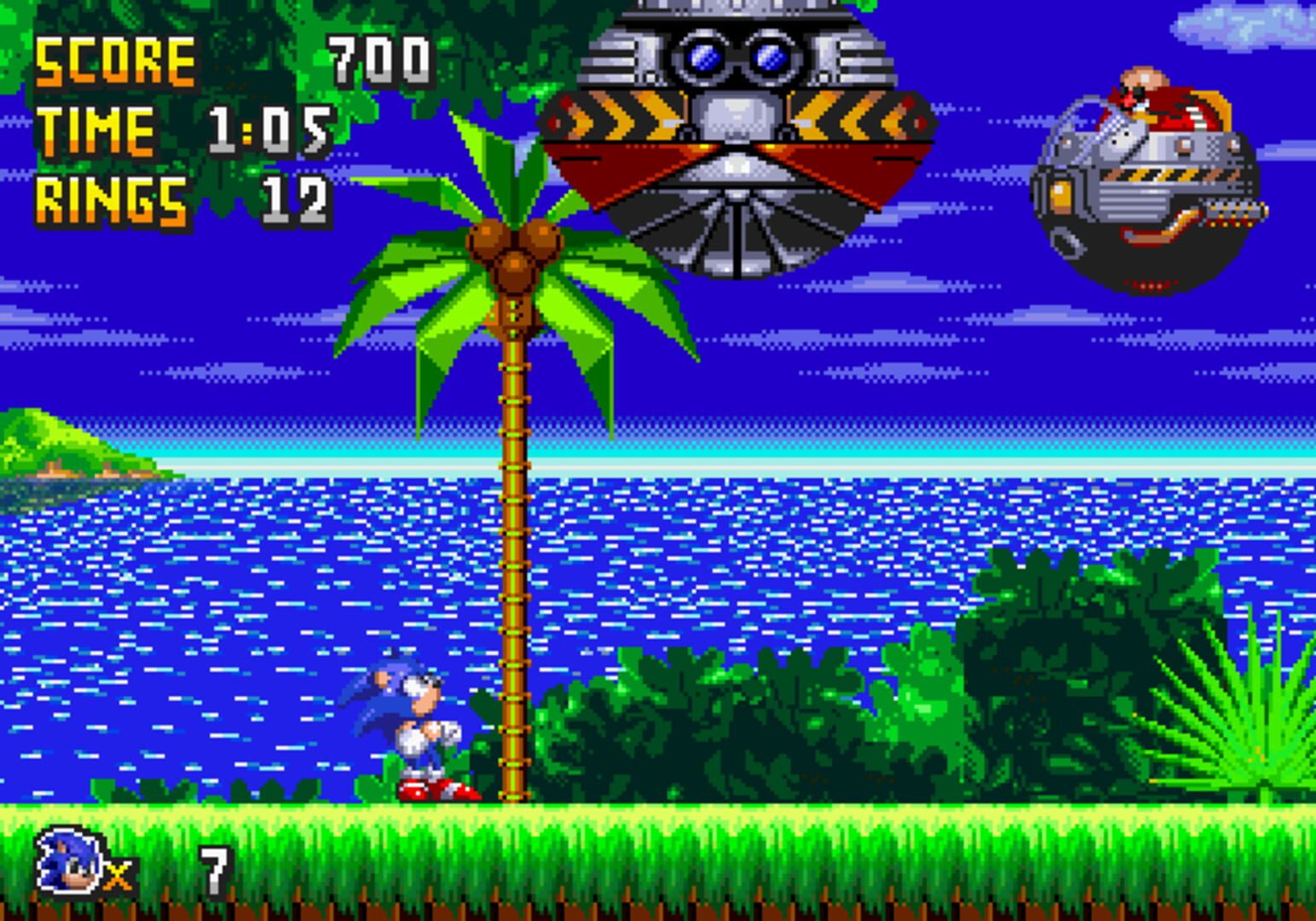 Foto do jogo Sonic 3D in 2D