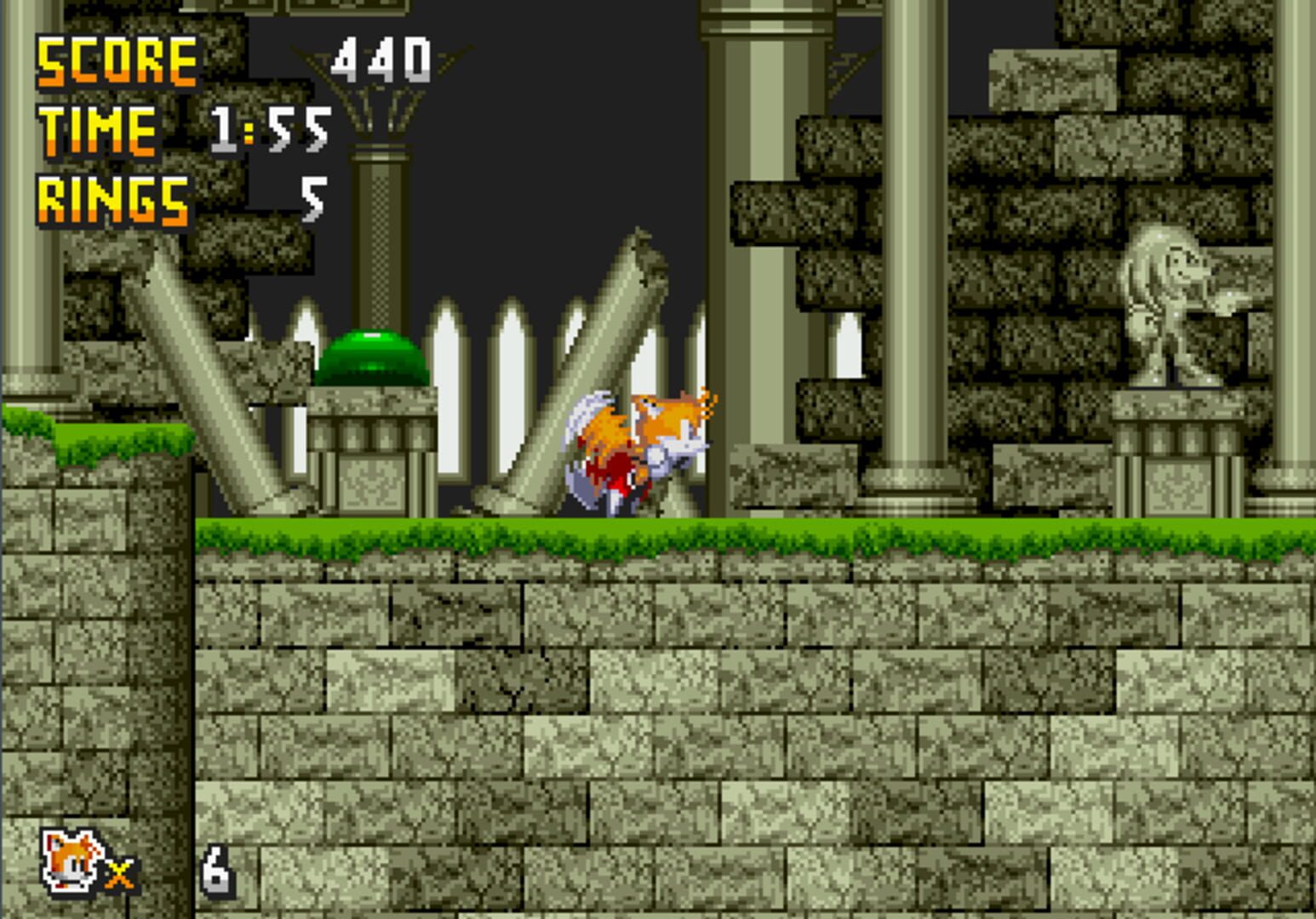 Foto do jogo Sonic 3D in 2D