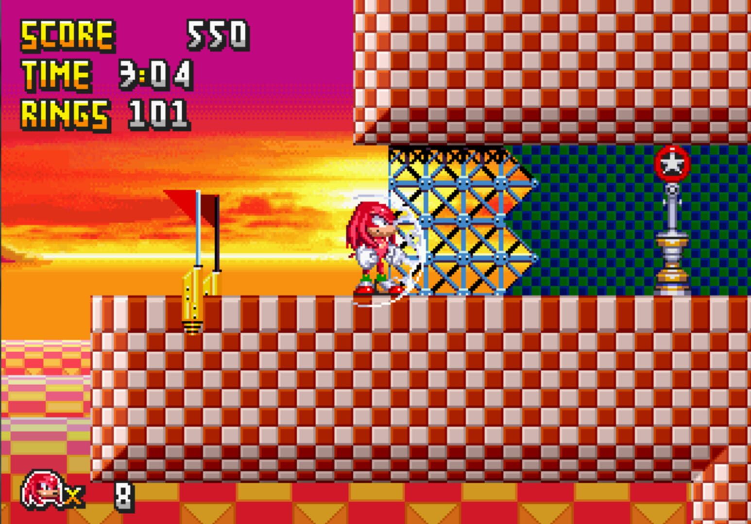 Foto do jogo Sonic 3D in 2D