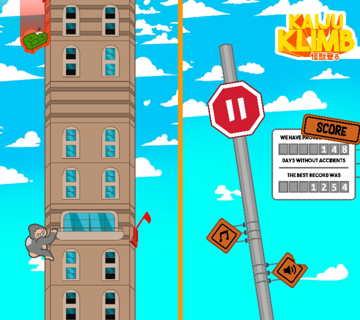 Foto do jogo Kaiju Klimb