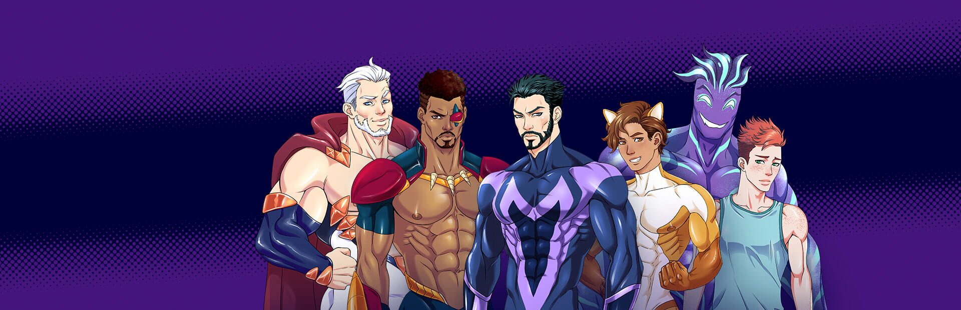 Foto do jogo Mister Versatile: A Gay Superhero Visual Novel