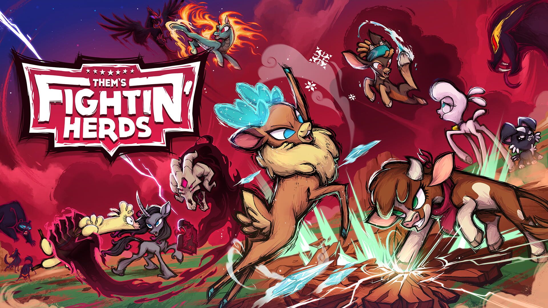 Foto do jogo Them's Fightin' Herds