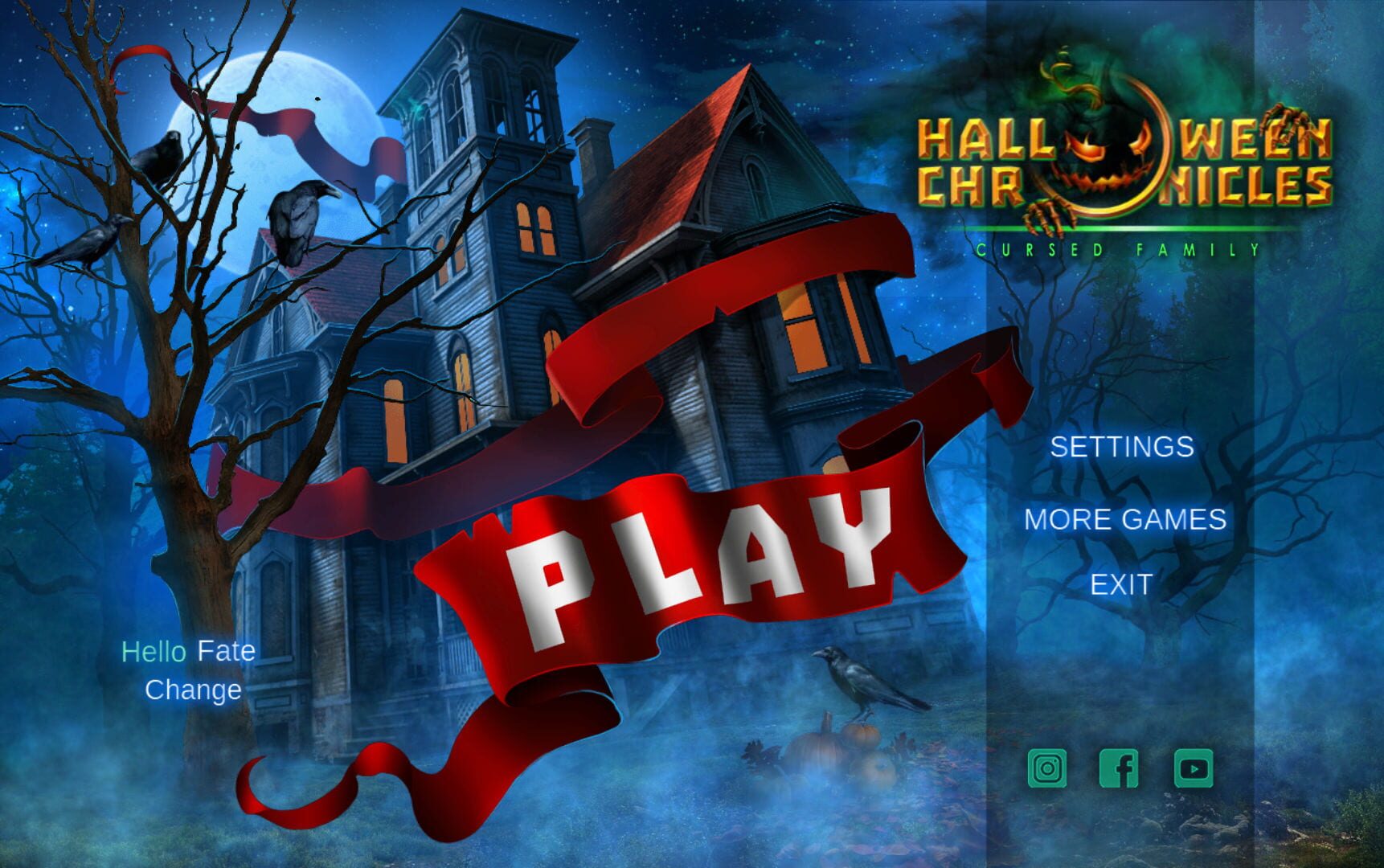 Foto do jogo Halloween Chronicles: Cursed Family