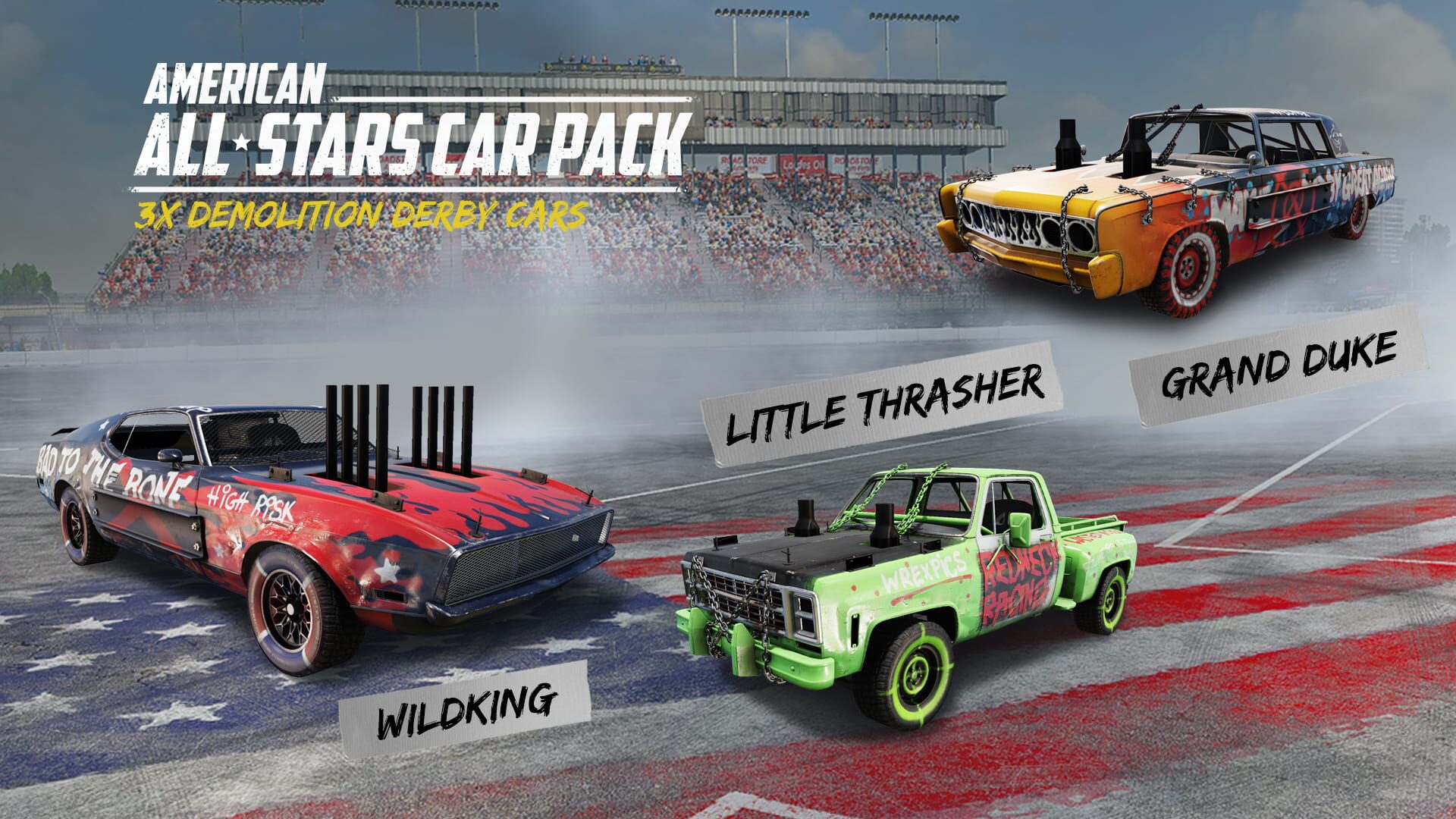 Foto do jogo Wreckfest: American All-Stars Car Pack