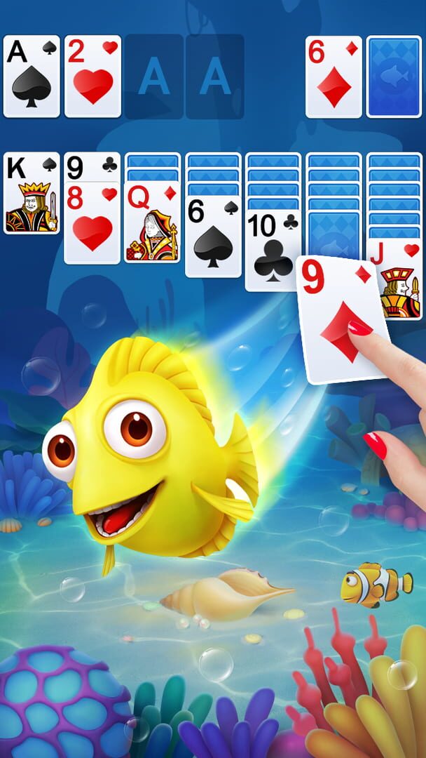 Foto do jogo Solitaire Klondike Fish