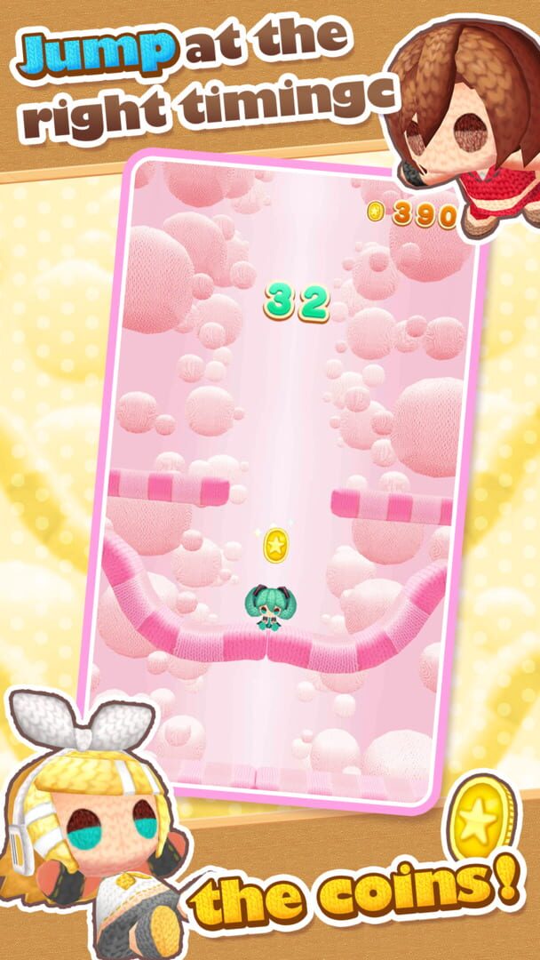 Foto do jogo Hatsune Miku Amiguru Jump