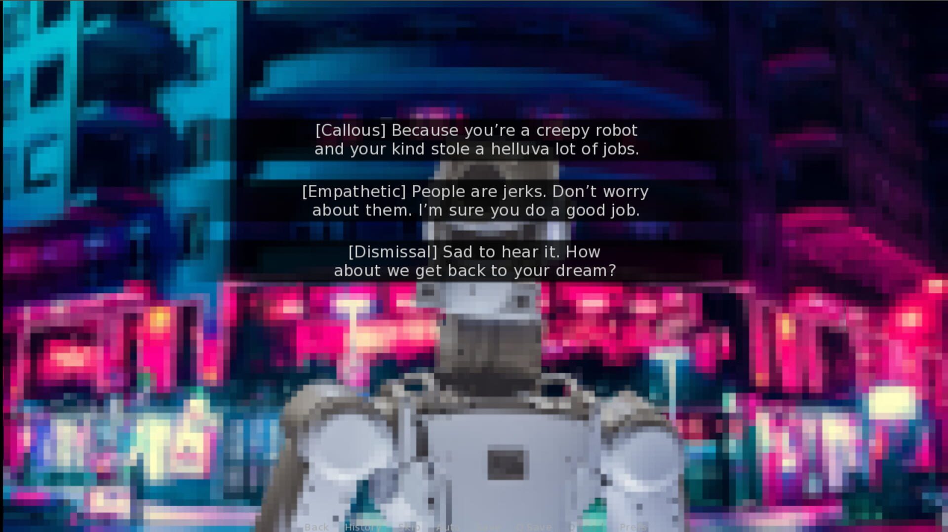 Foto do jogo A Cyberpunk's Dream of 2077