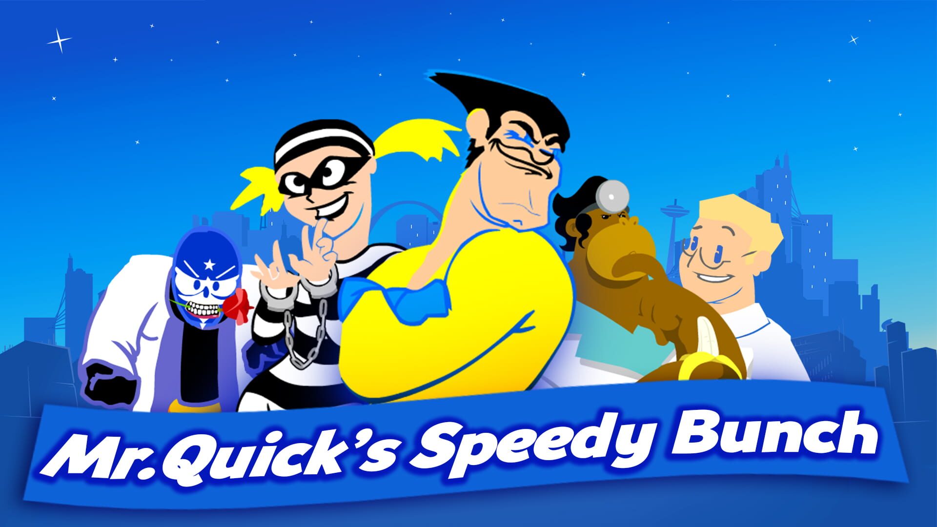 Foto do jogo SpeedRunners: Mr. Quick's Speedy Bunch
