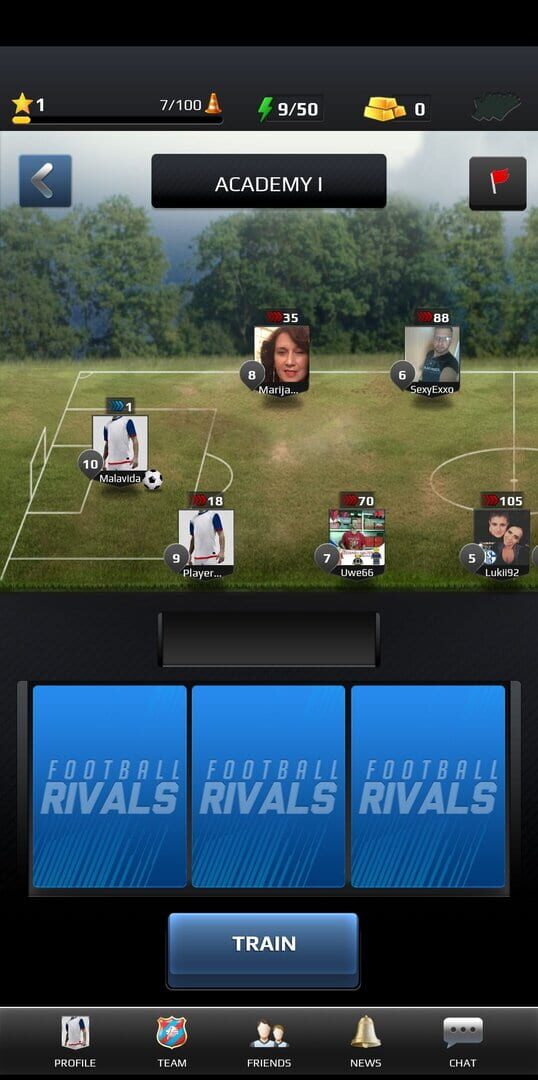Foto do jogo Football Rivals