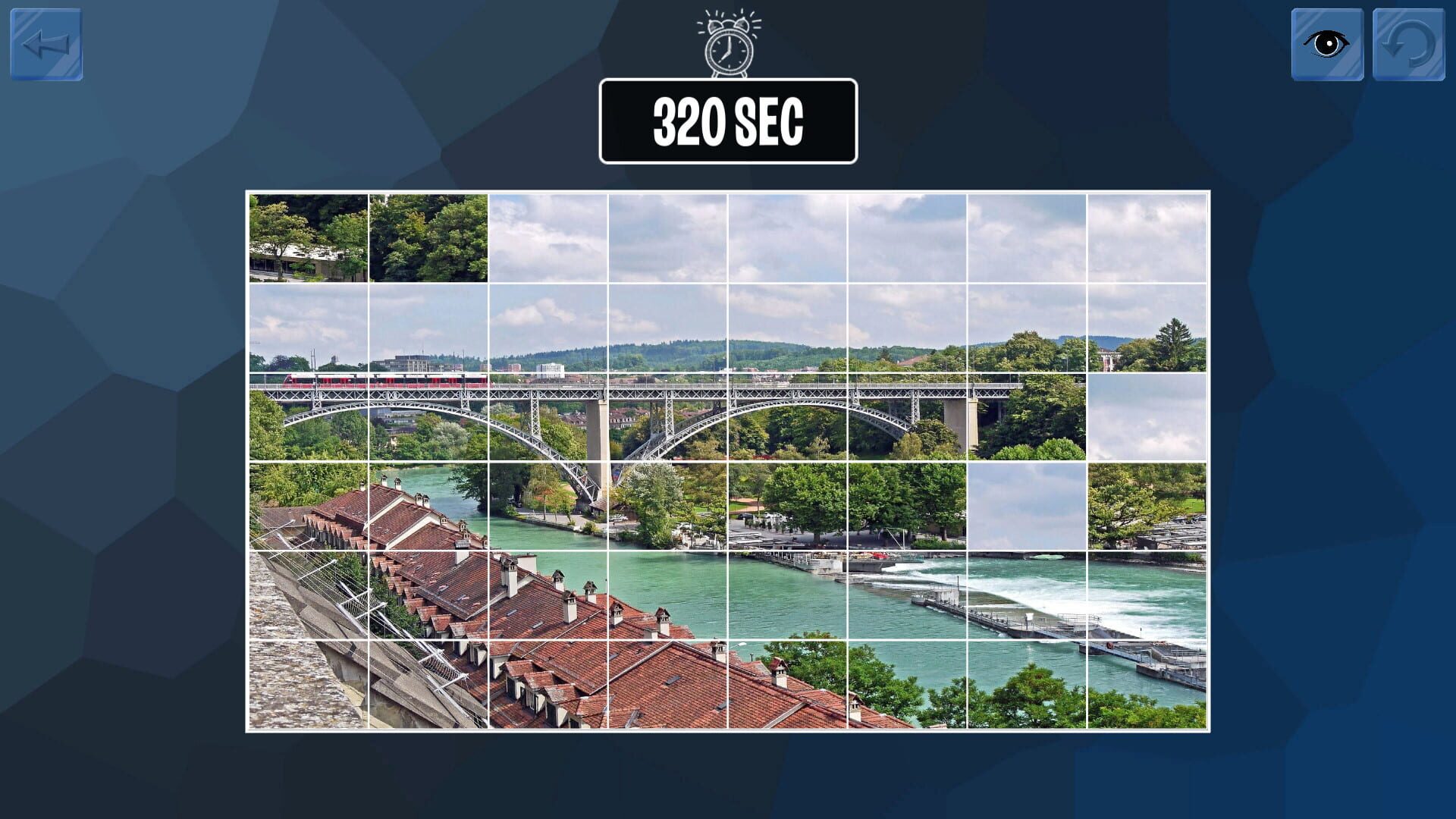 Foto do jogo Easy puzzle: Bridges