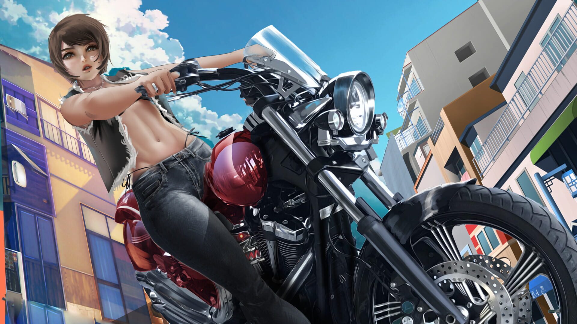 Foto do jogo Bikes and Girls