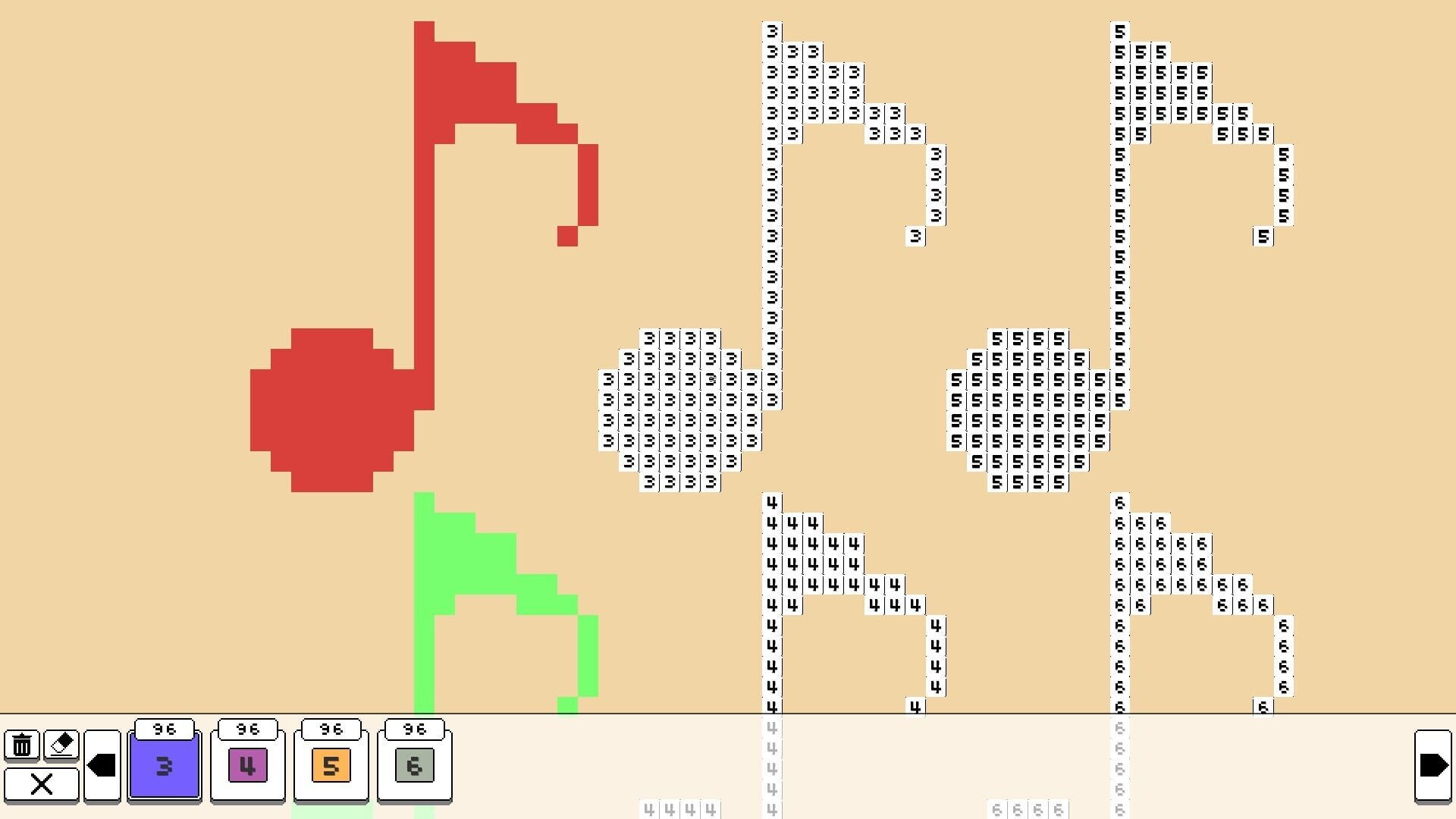 Foto do jogo Coloring Pixels: Music Pack