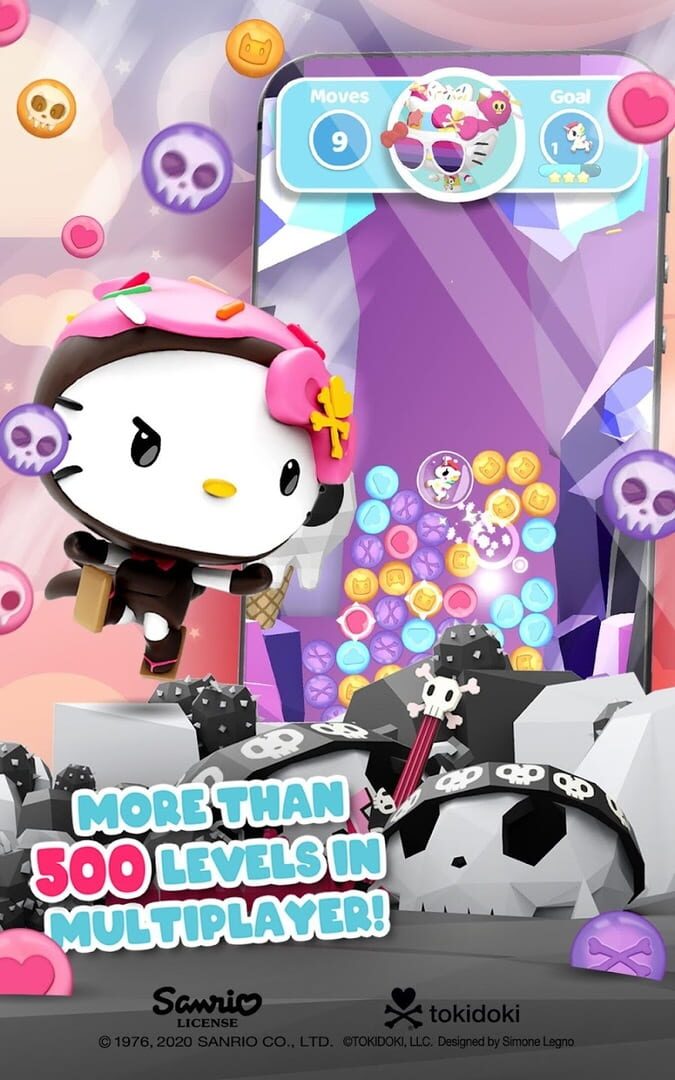 Foto do jogo Globematcher feat. Tokidoki x Hello Kitty