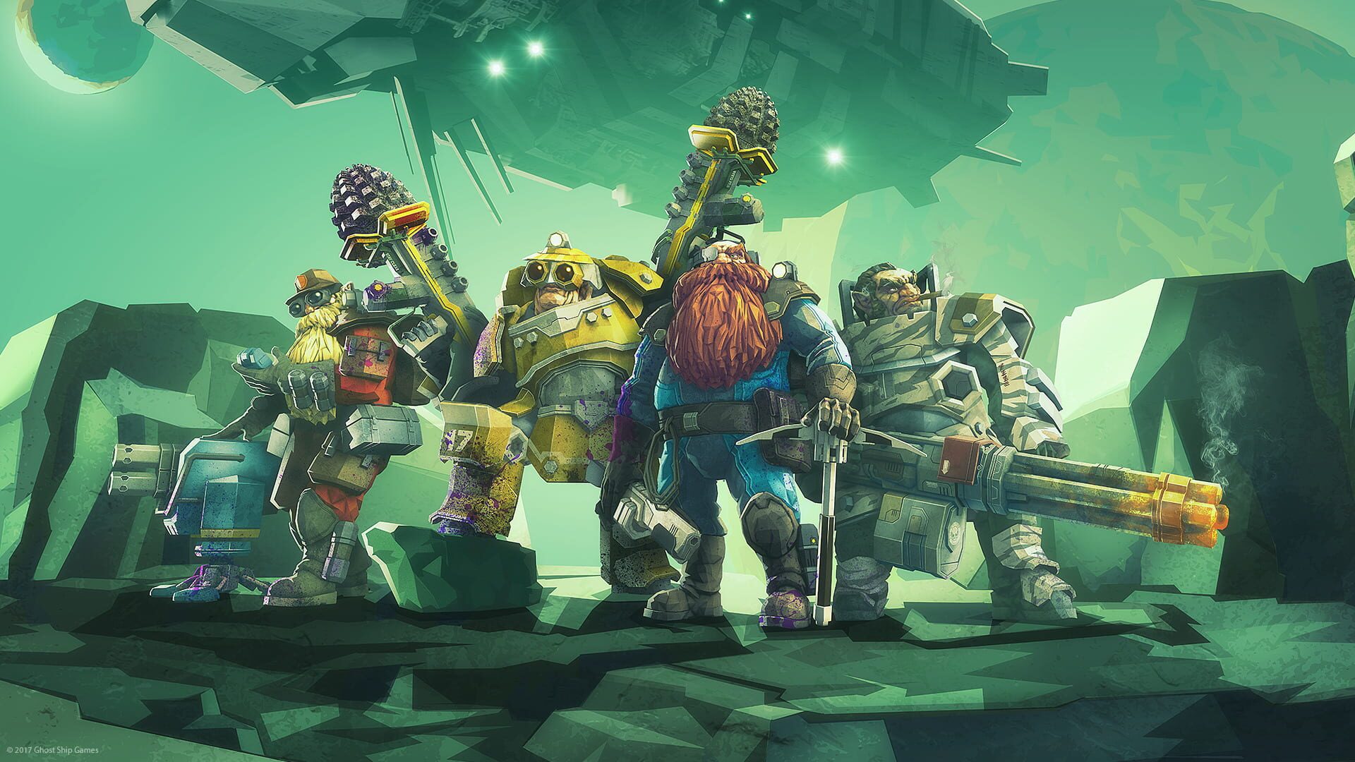 Foto do jogo Deep Rock Galactic