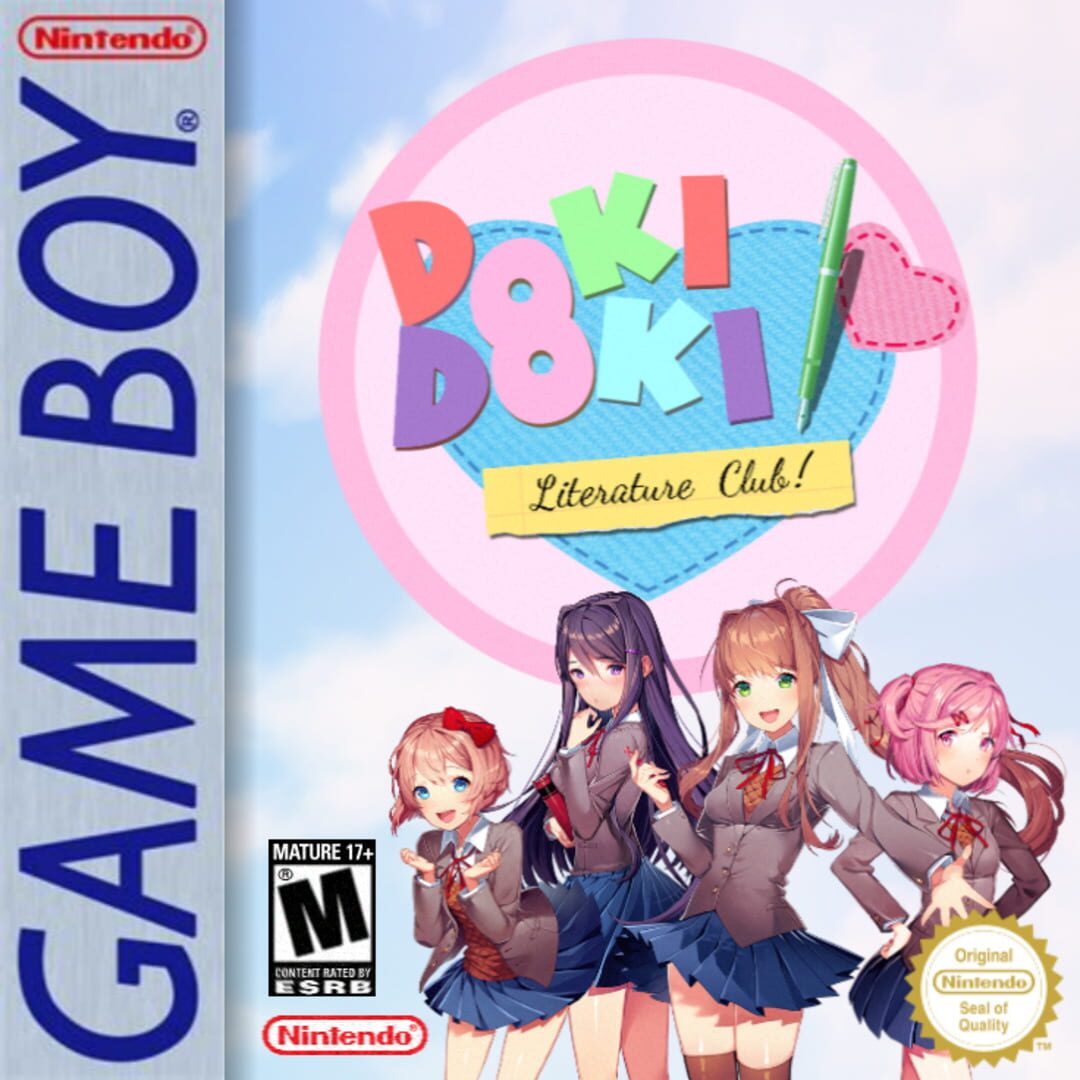 Foto do jogo Doki-doki Literature Club! GB Version