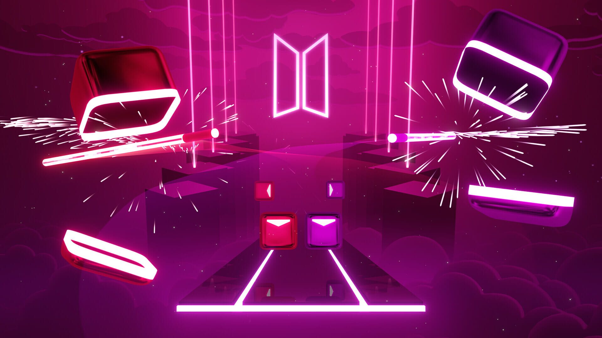 Foto do jogo Beat Saber: BTS - "Burning Up (Fire)"
