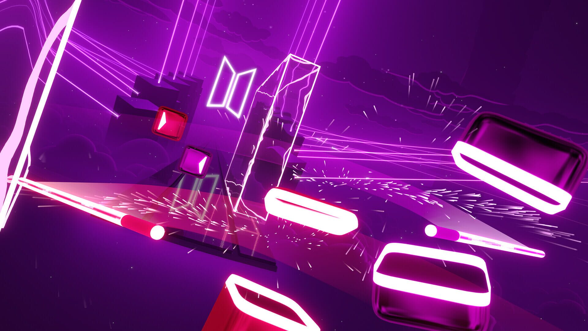 Foto do jogo Beat Saber: BTS - "Burning Up (Fire)"