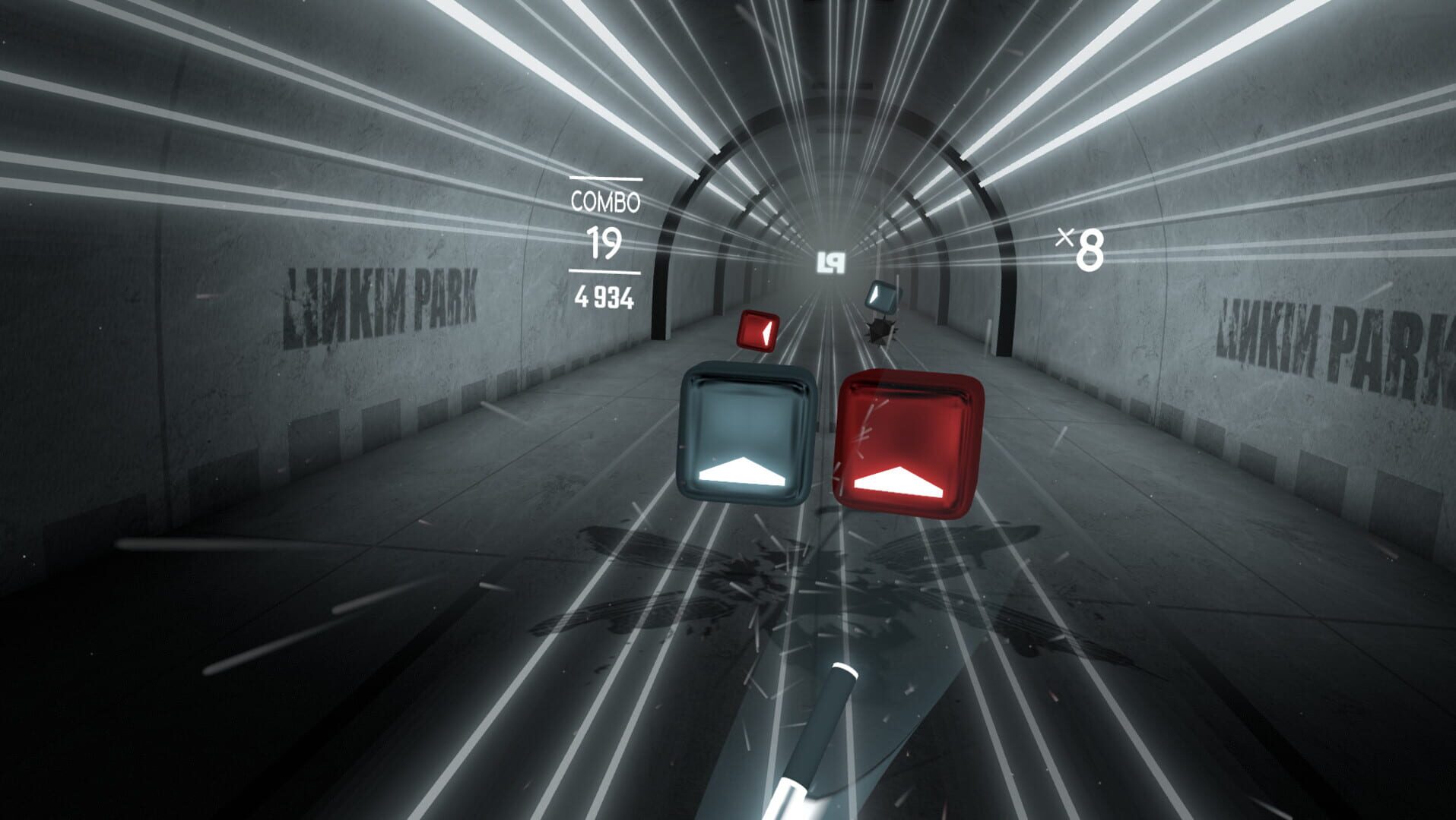 Foto do jogo Beat Saber: Linkin Park - "Breaking the Habit"