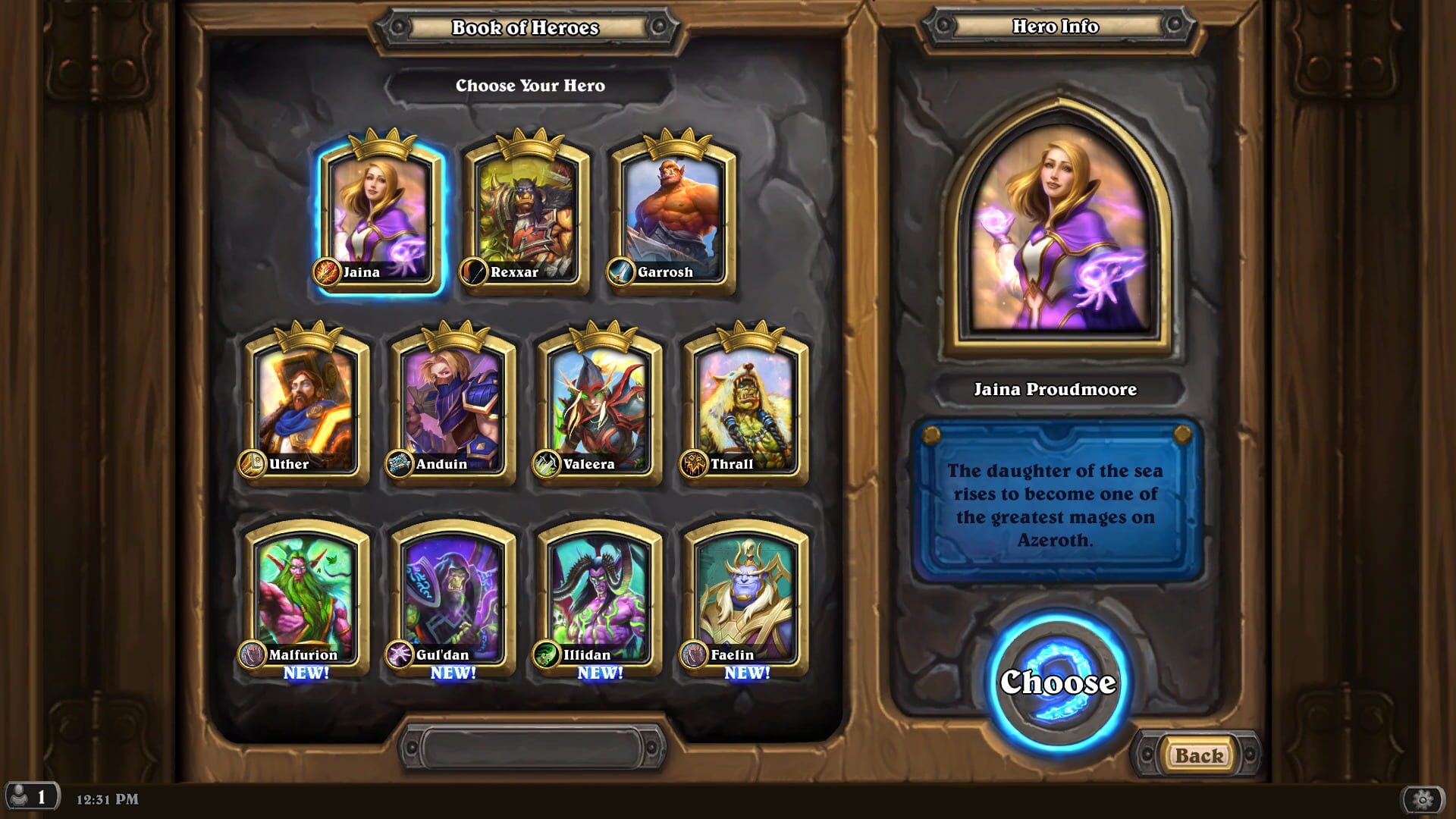 Foto do jogo Hearthstone: Book of Heroes