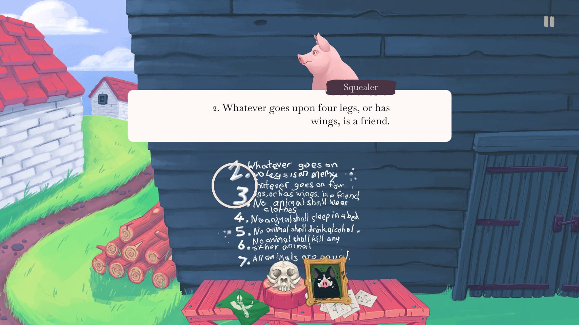 Foto do jogo Orwell's Animal Farm