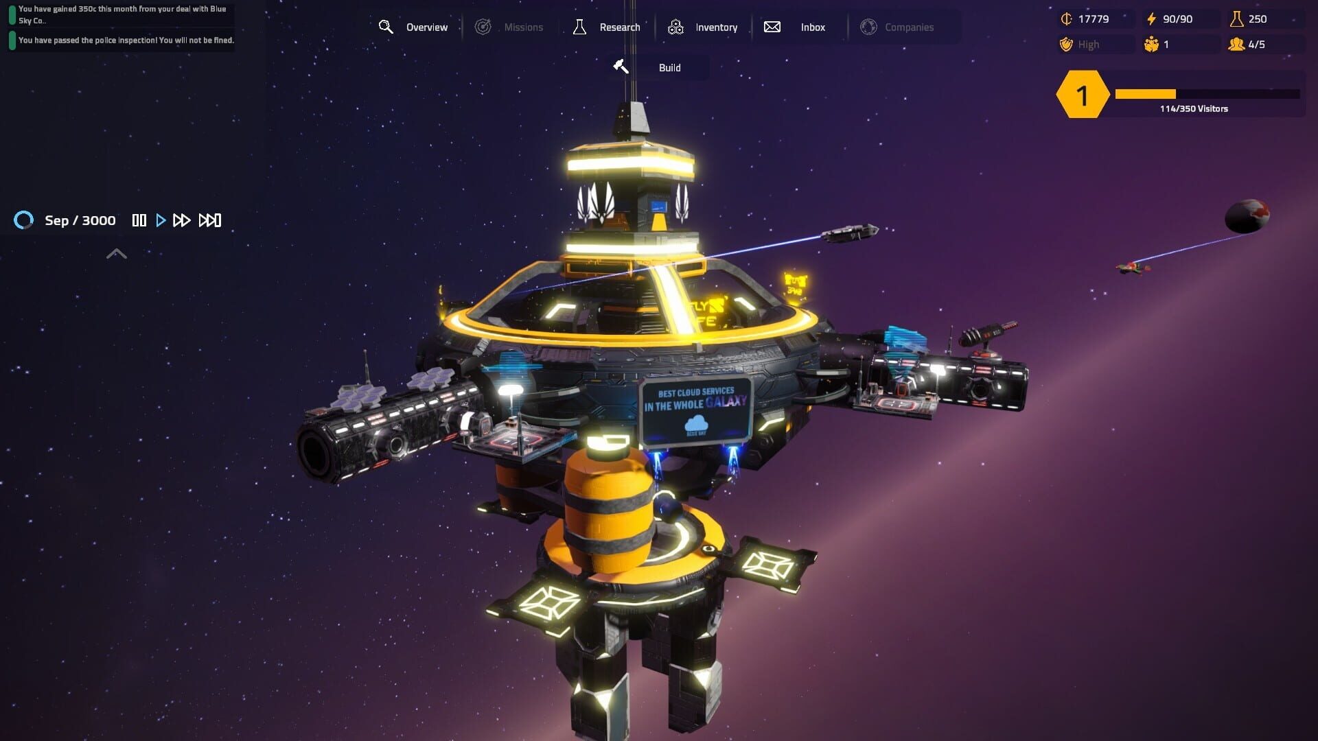Foto do jogo Space Station Tycoon