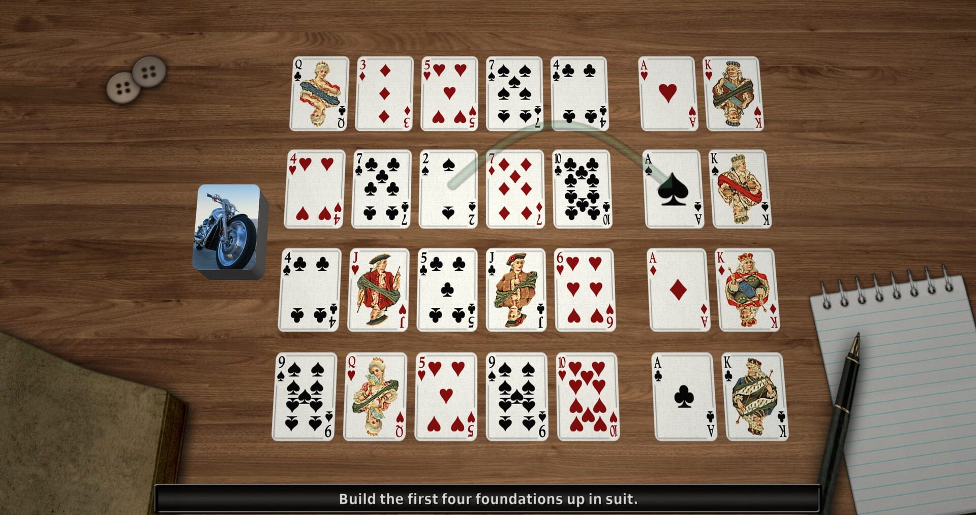 Foto do jogo Solitaire 3D