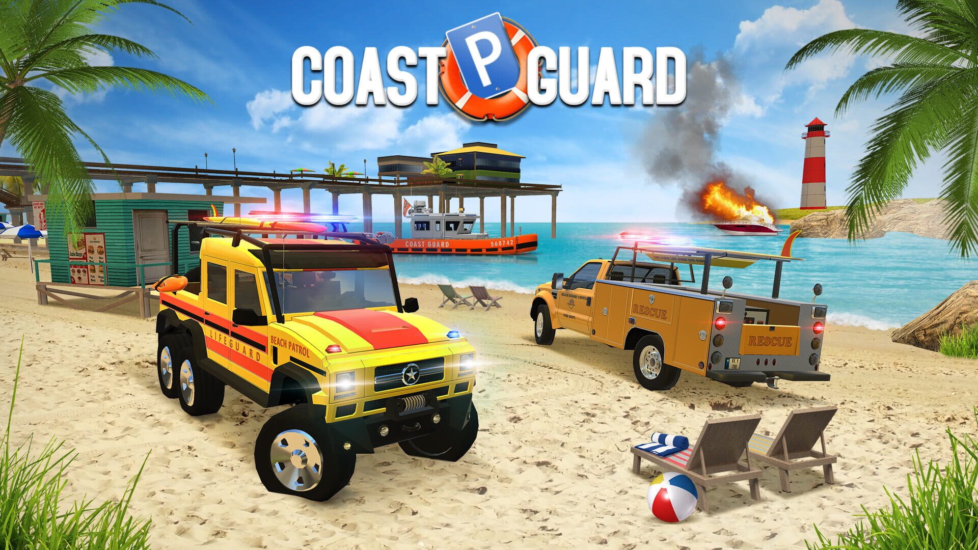 Foto do jogo Coast Guard: Beach Rescue Team