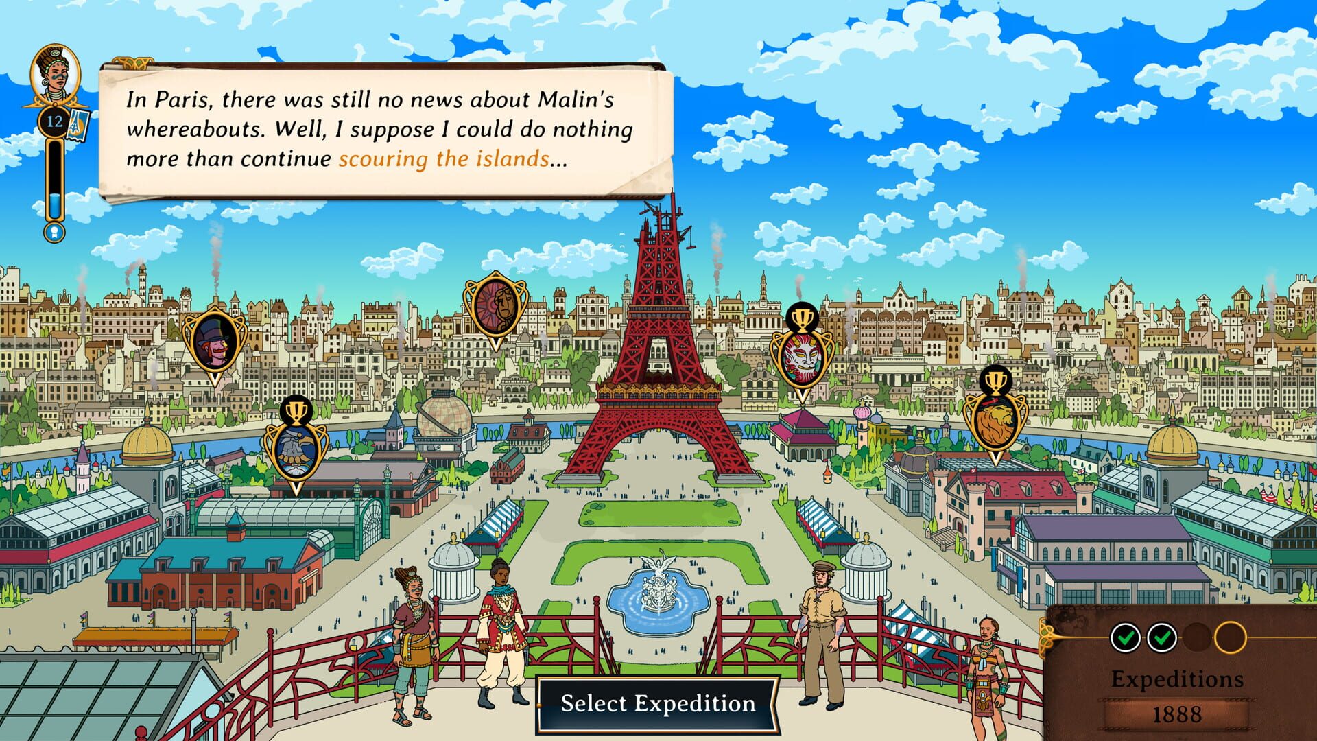 Foto do jogo Curious Expedition 2