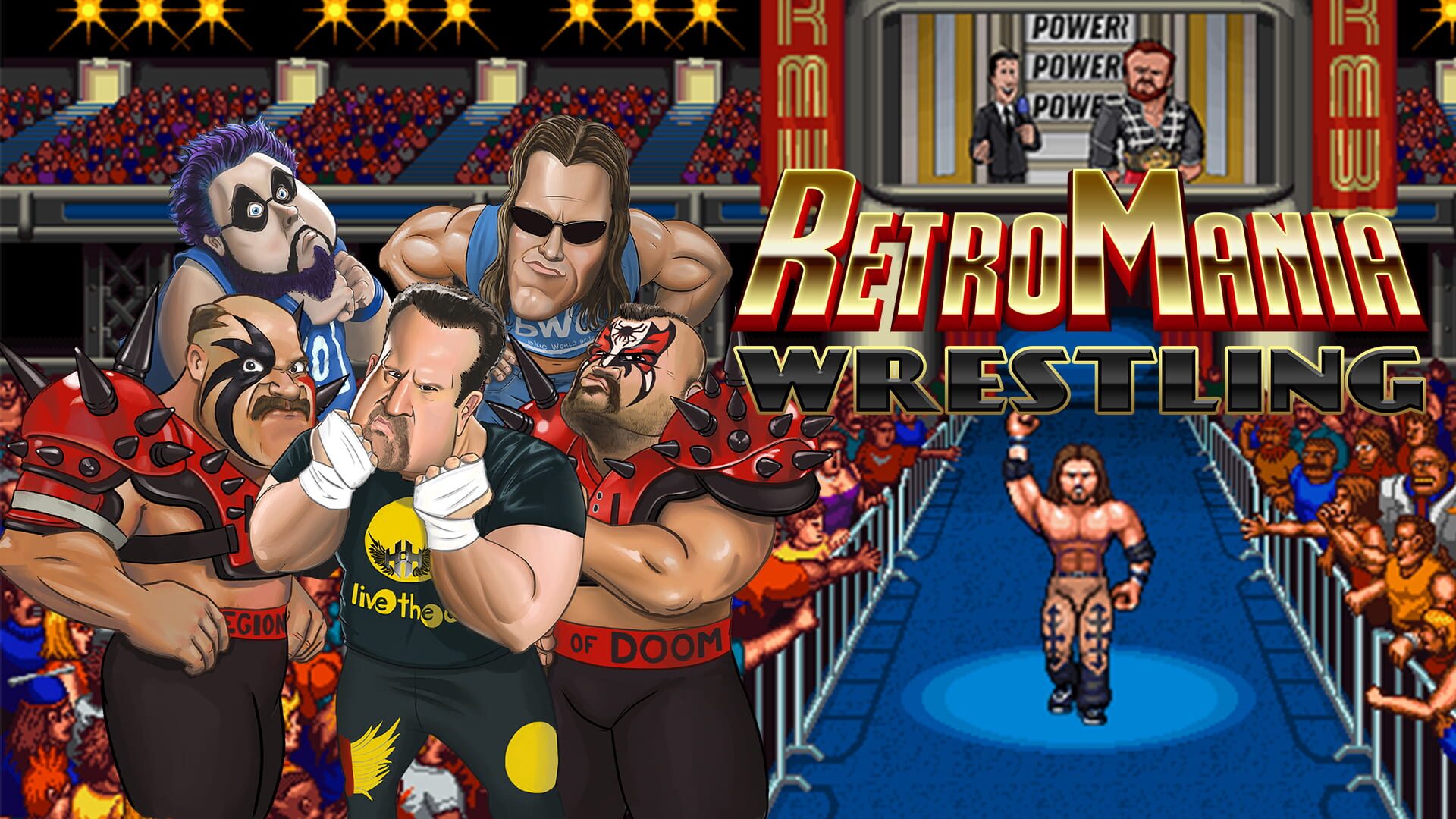 Foto do jogo RetroMania Wrestling