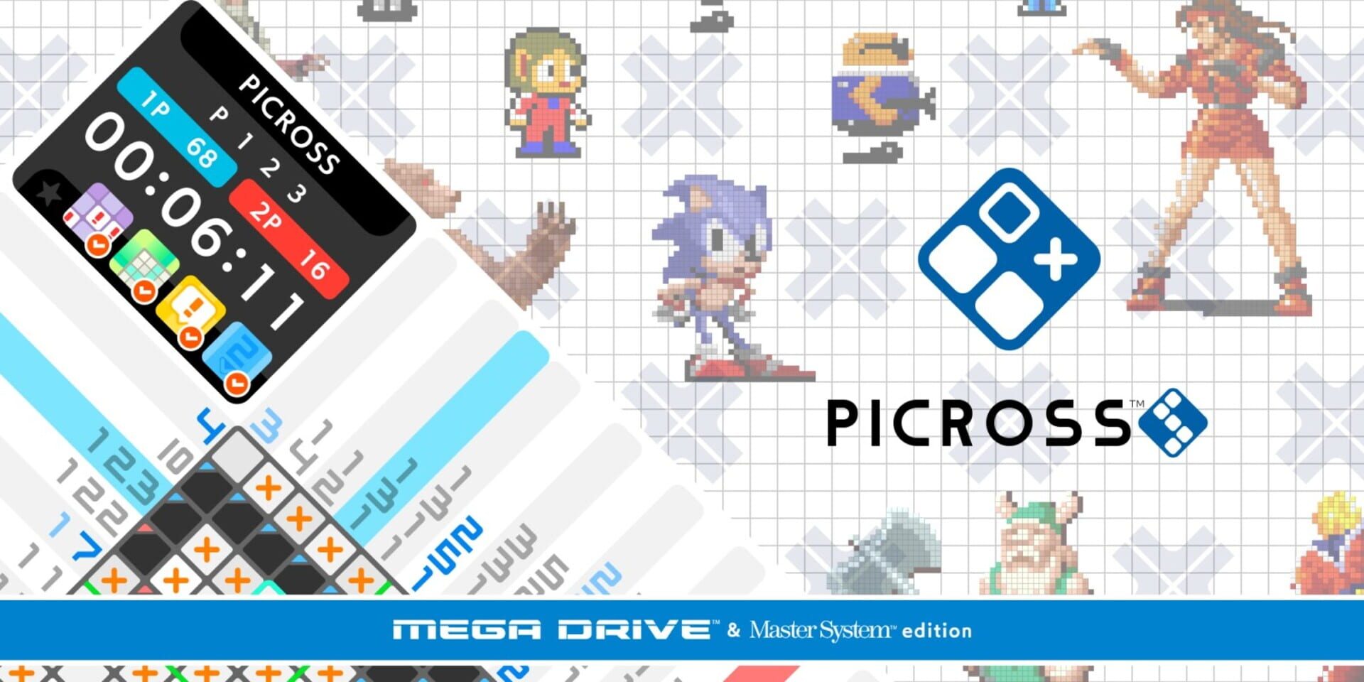 Foto do jogo Picross S: Genesis & Master System Edition